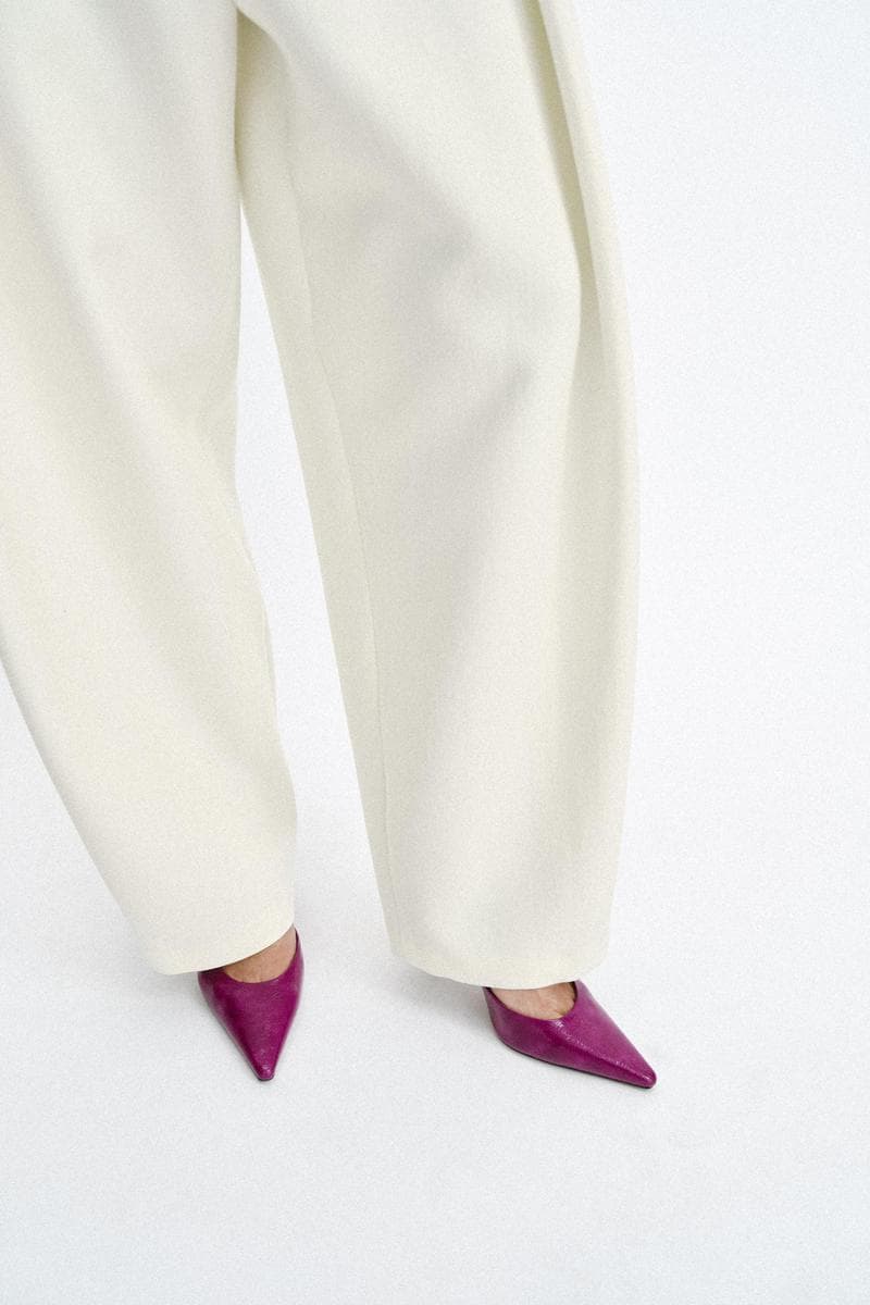 Shoe Mules With Ankle Strap
