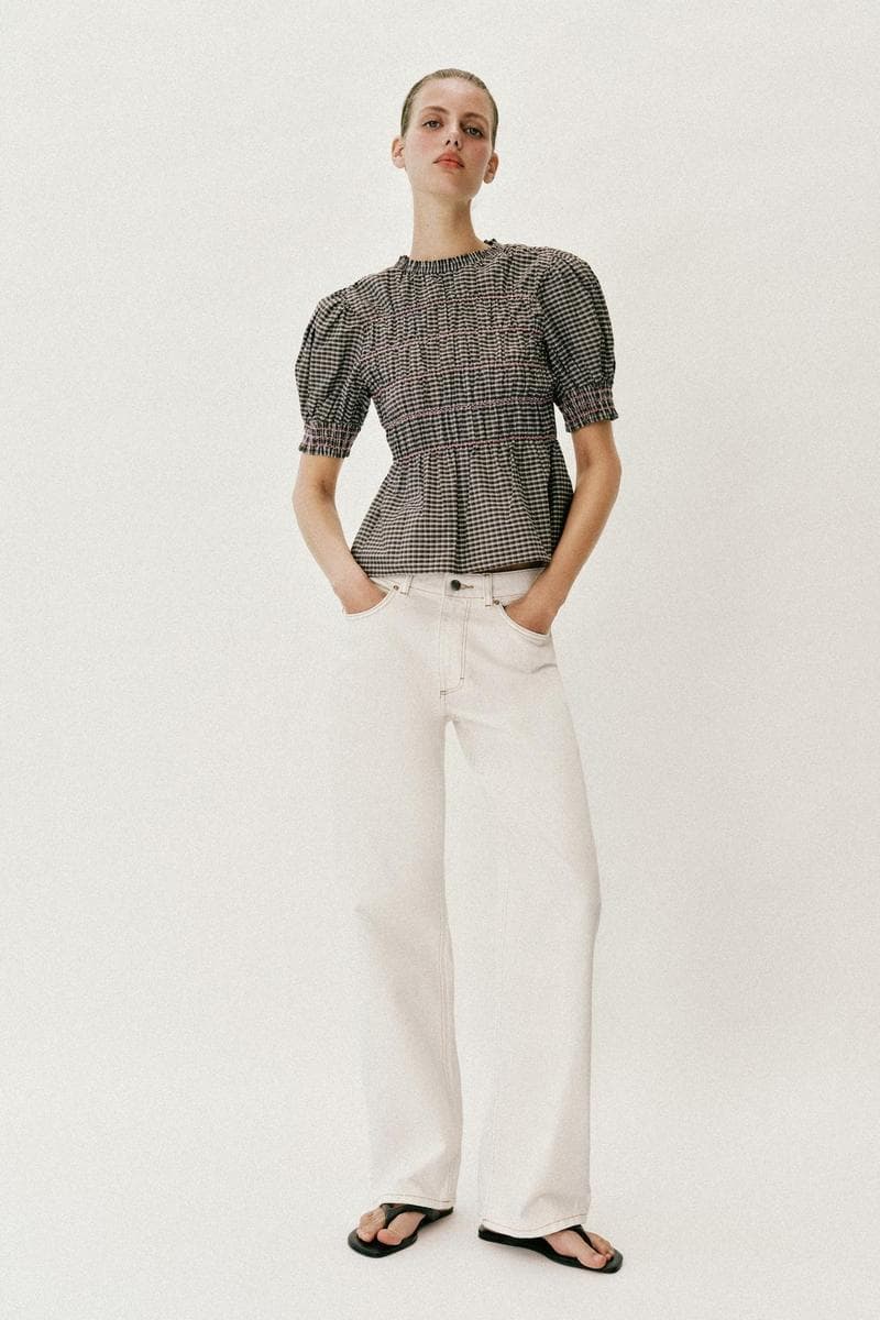 Shirt Checked Honeycomb