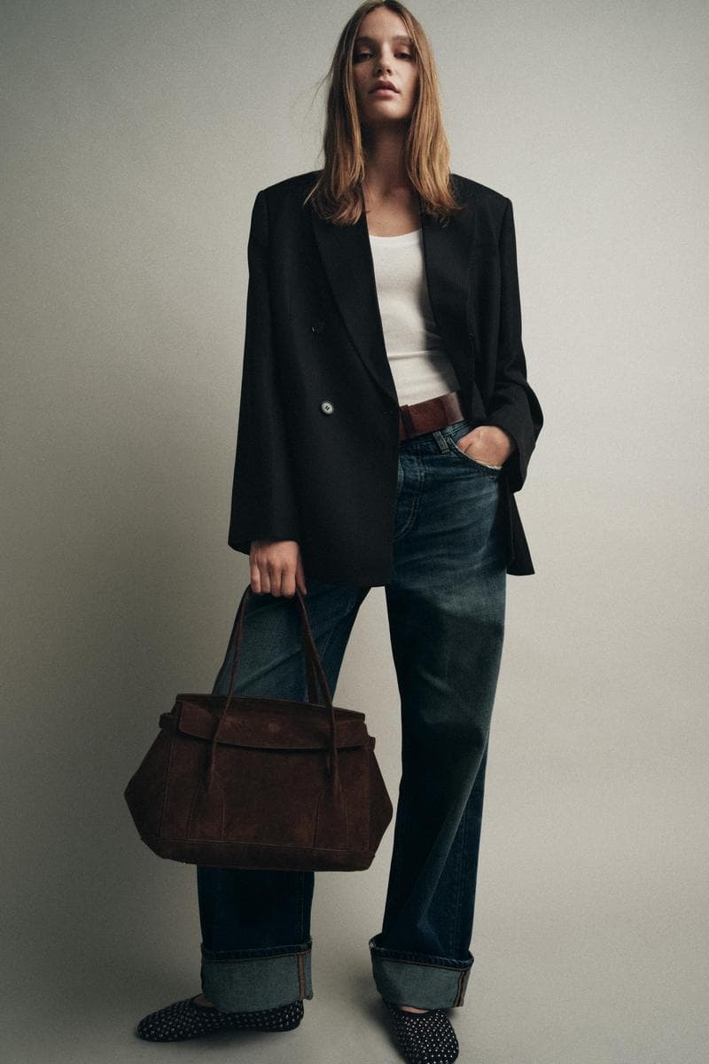 Bag In Leather Citybag