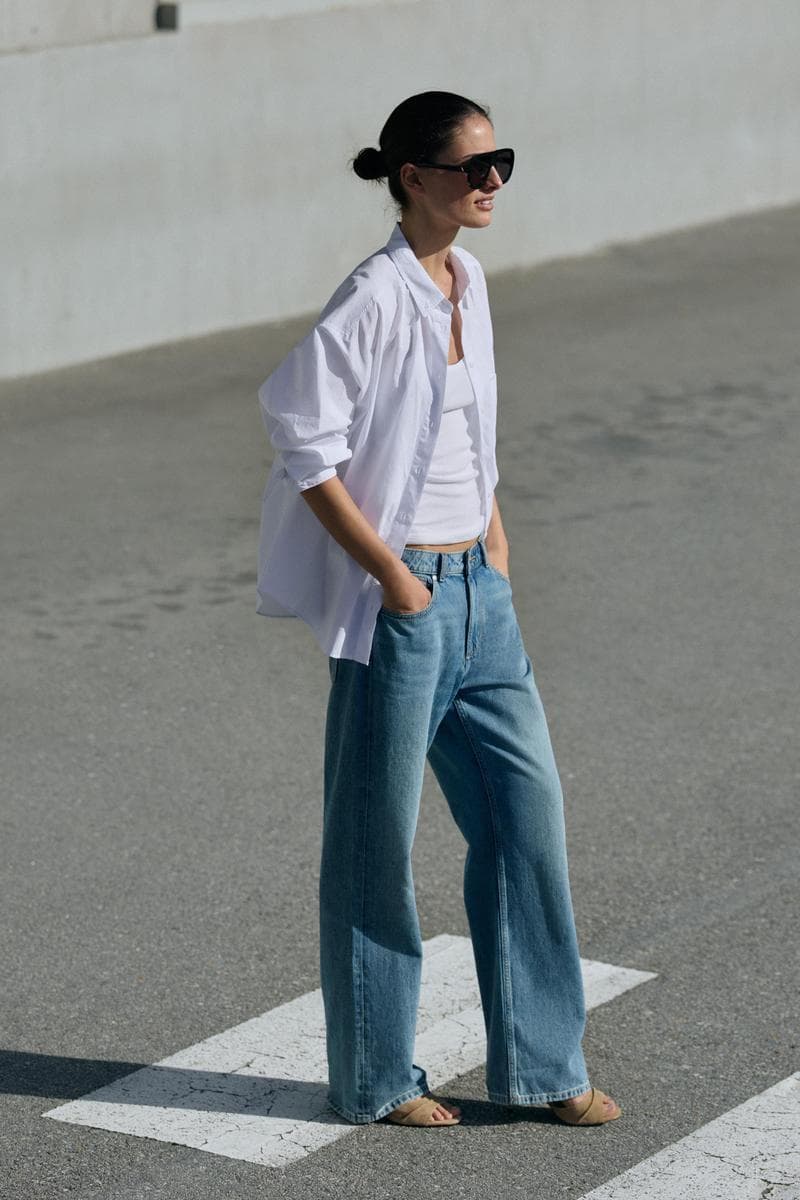 Sandal Heeled In Leather