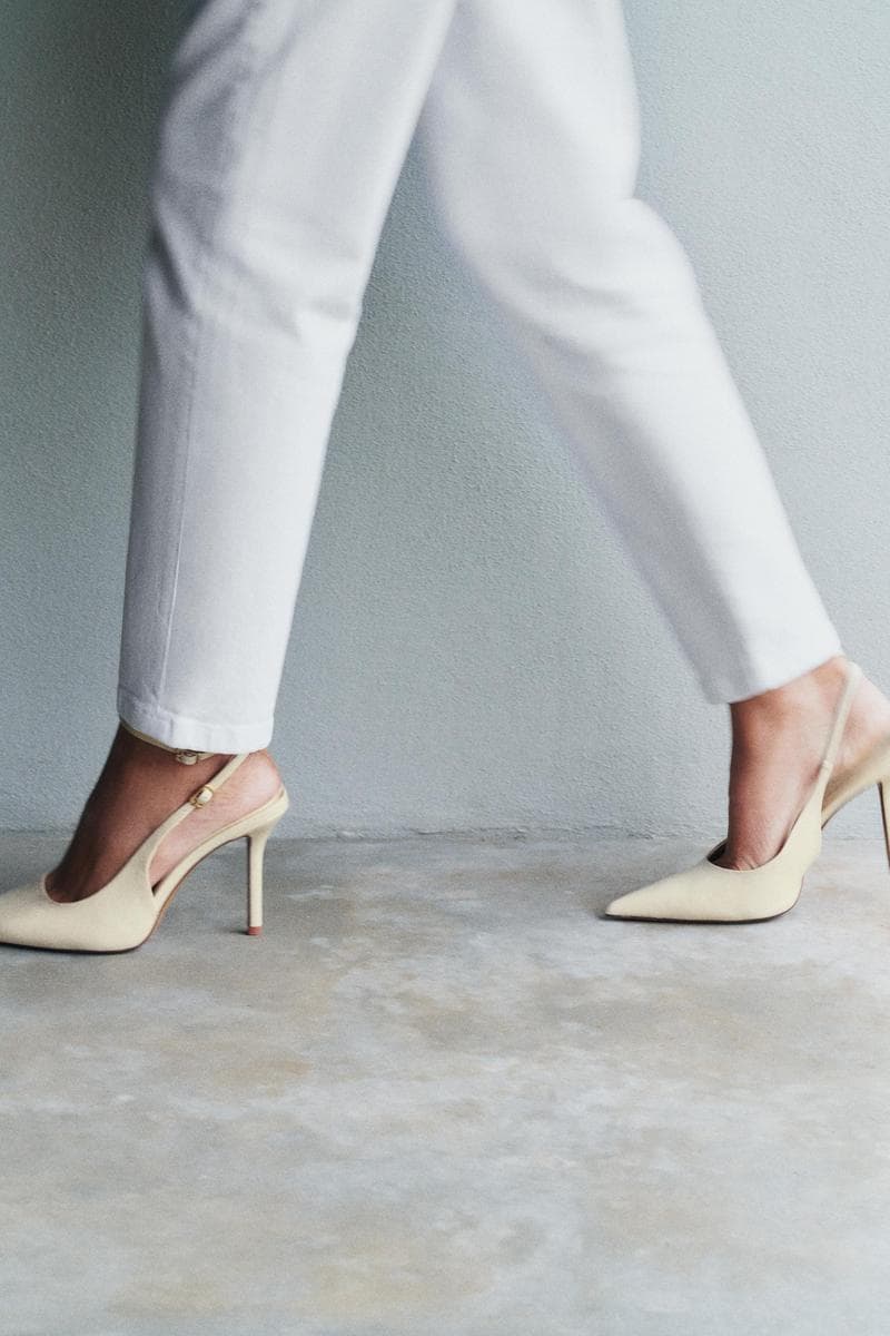 Shoe Mule With Buckles
