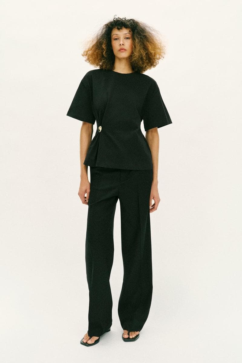 T-shirt Cotton Heavyweight With Applique