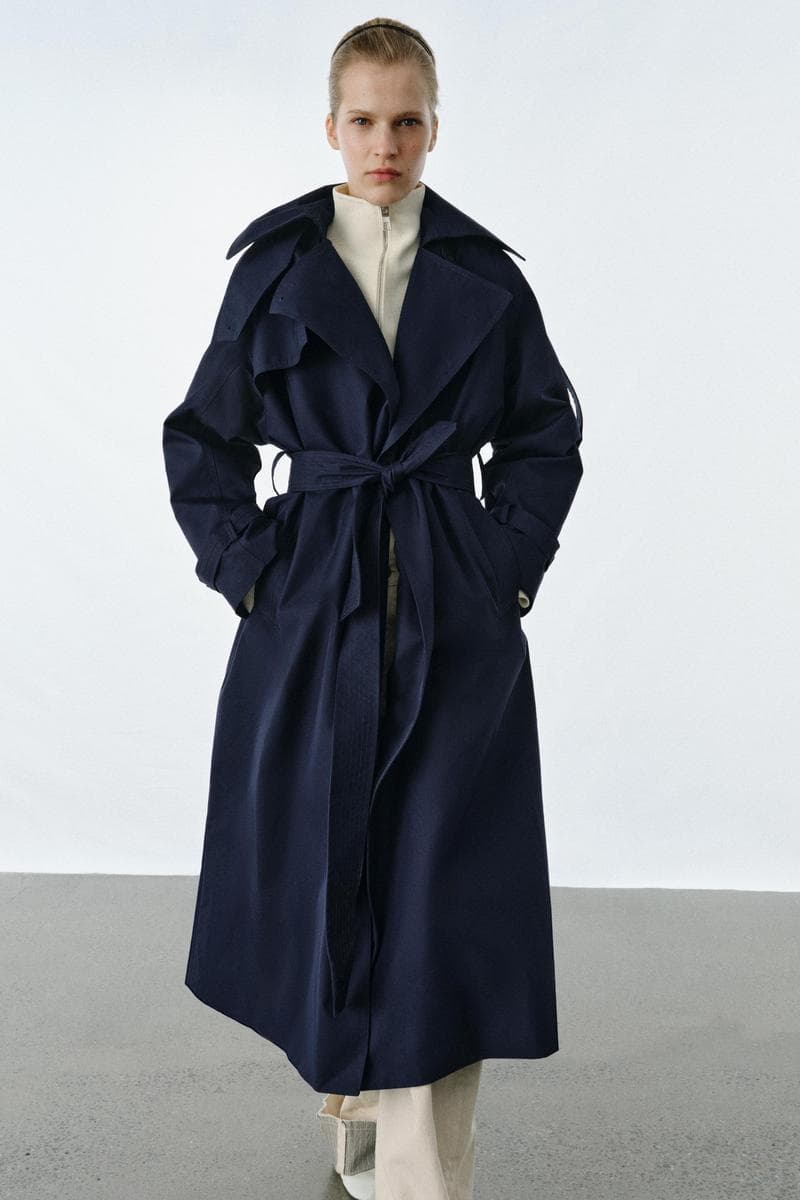 Trench Oversize With Belt ZW Collection