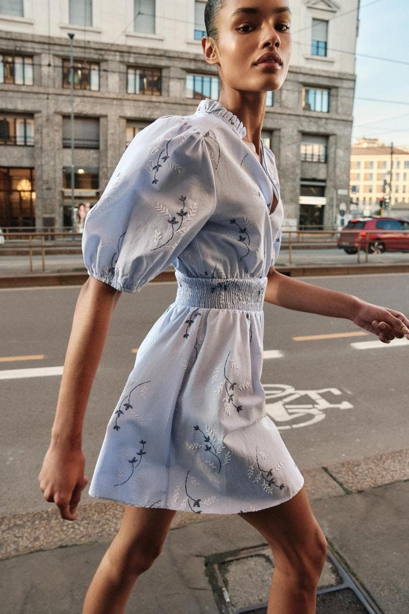 Dress Print Embroidery
