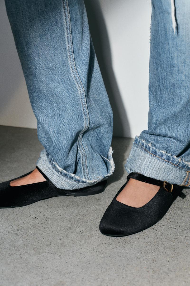 Ballerinas With Buckle And And Feito Velvet