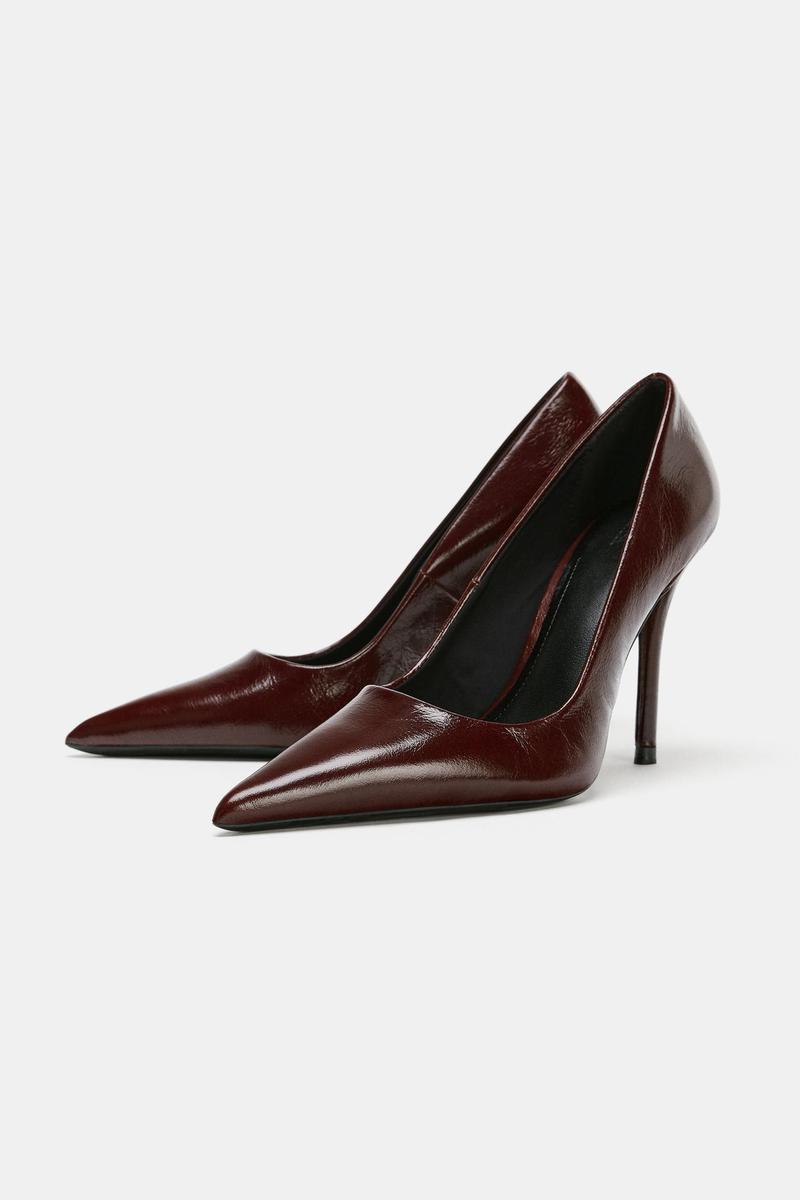 Shoe High In Leather