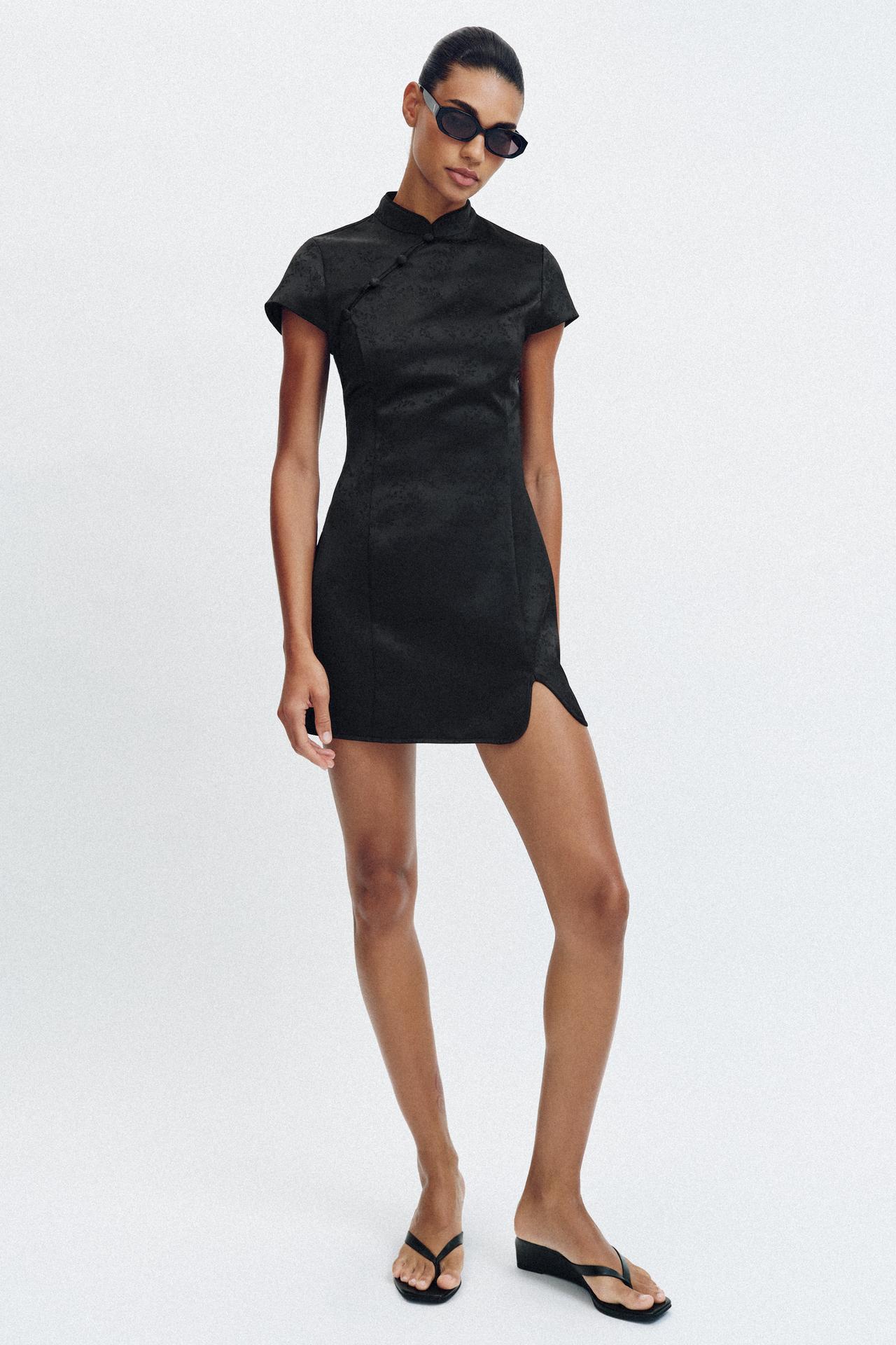 Dress Short Jacquard