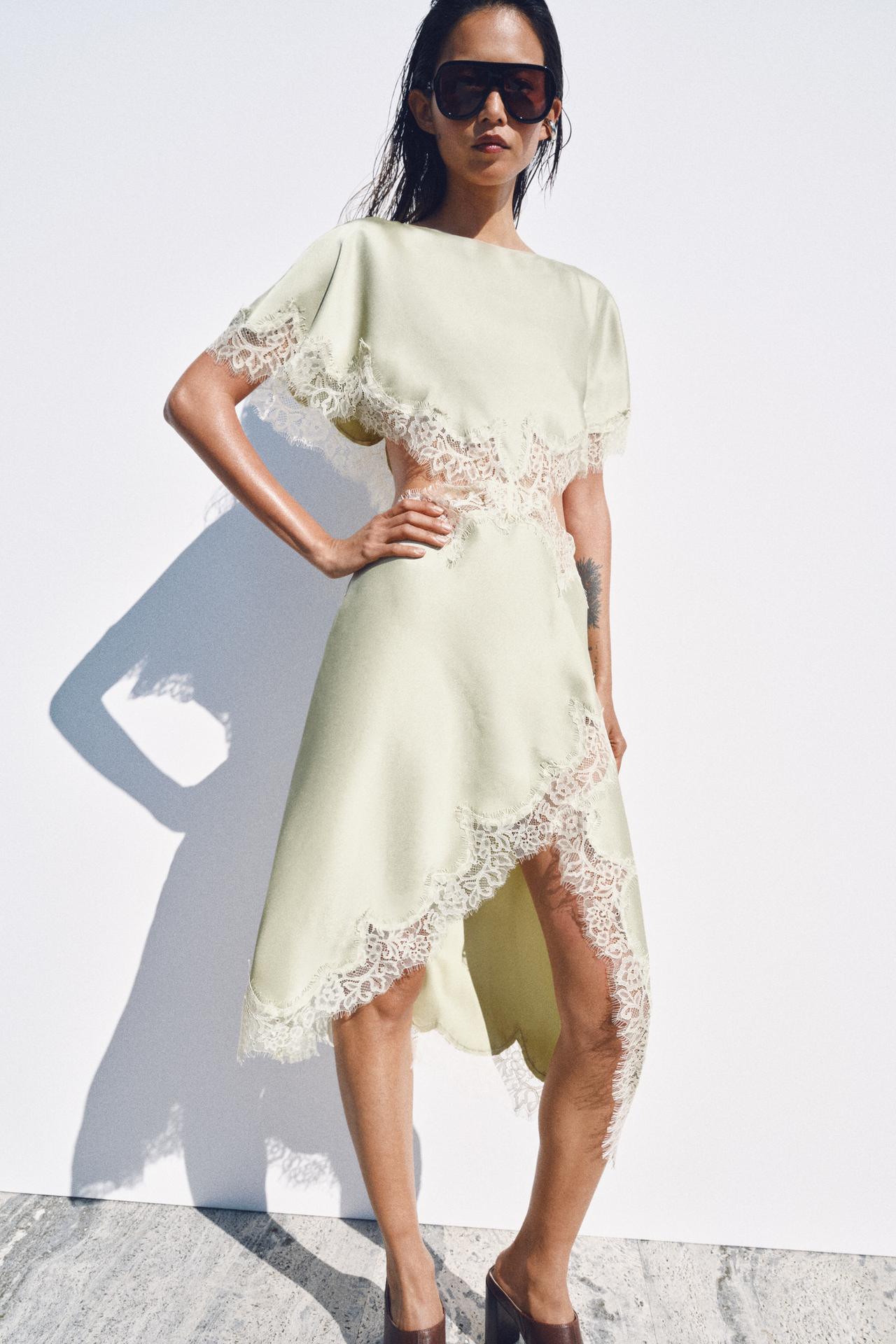 Dress Cut-out Lace ZW Collection