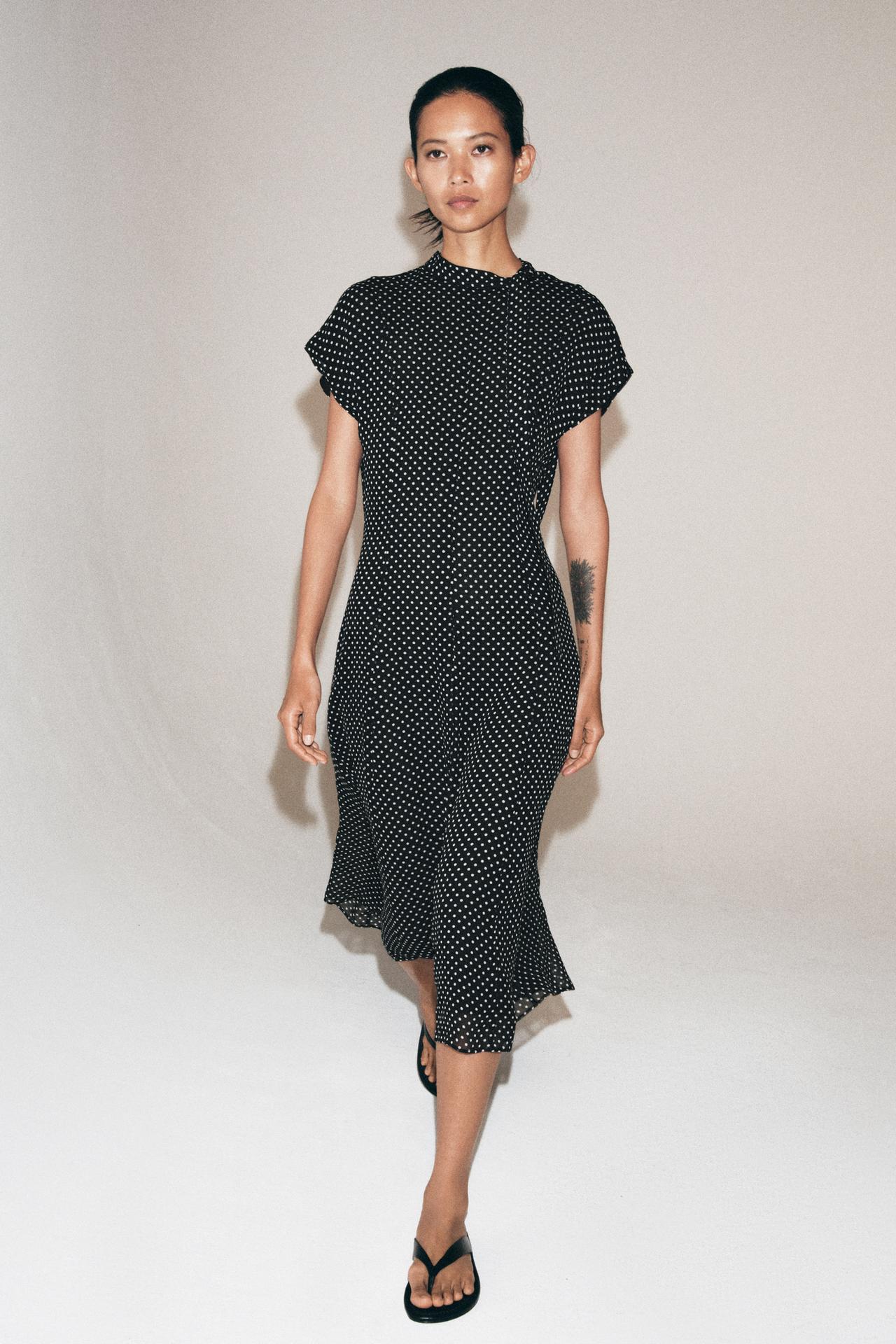 Dress Midi Polka-dot ZW Collection
